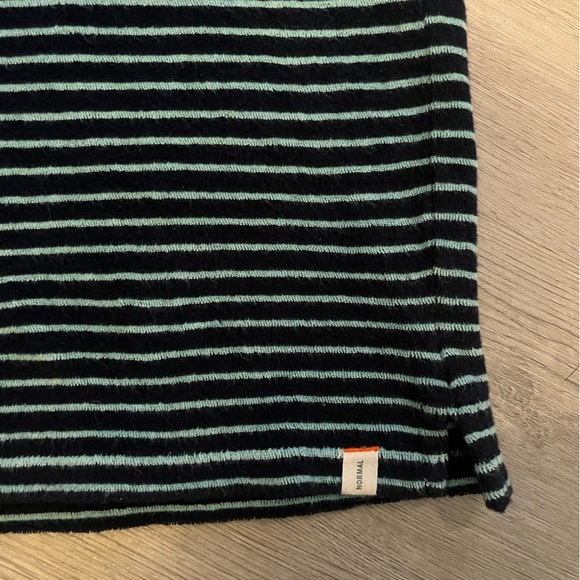 Normal Brand Terry Cotton Striped Polo - Picture 4 of 7